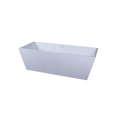 Turner 72'' x 31'' Soaking Acrylic Bathtub