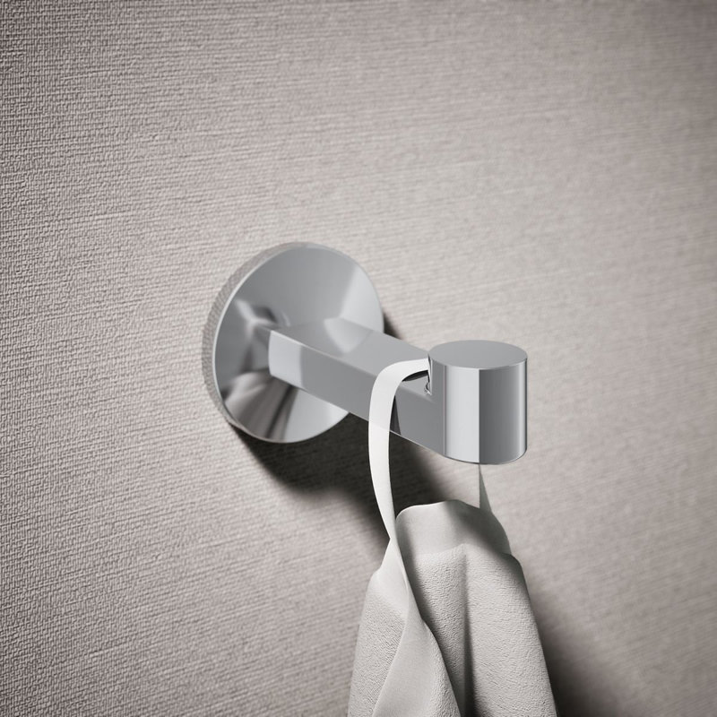 Components™ Robe Hook, Polished Chrome