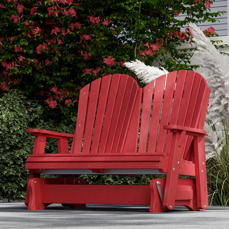 Fauteuil oscillant double Heritage, Rouge cardinal