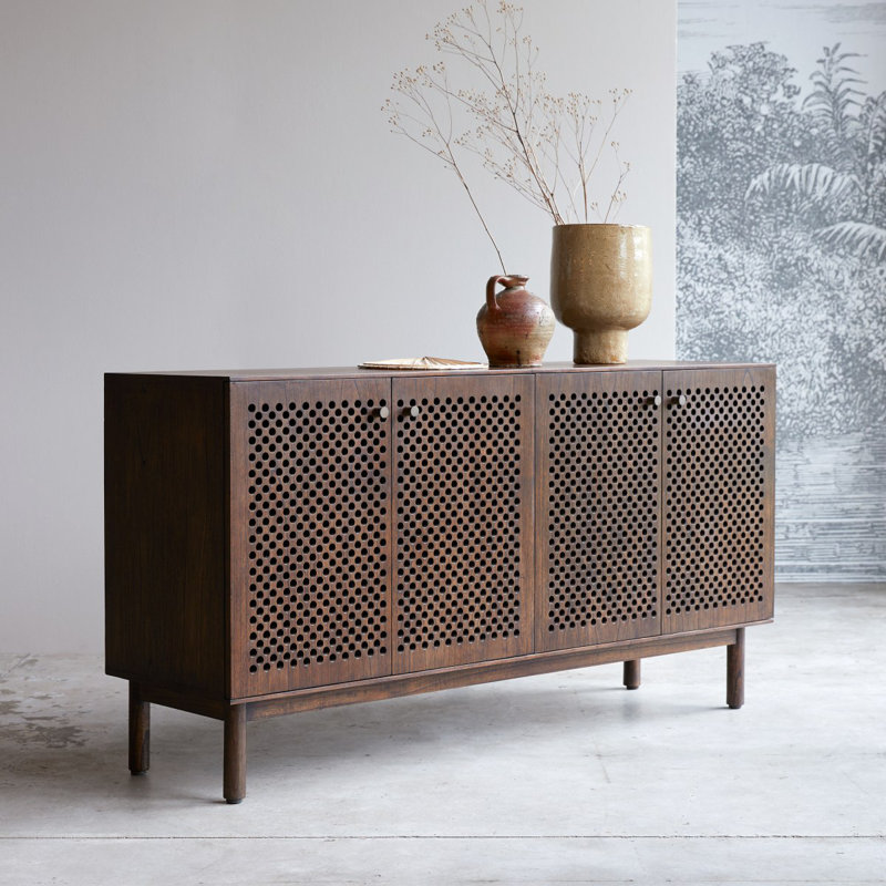 Bartho 62.99'' Solid Wood Sideboard