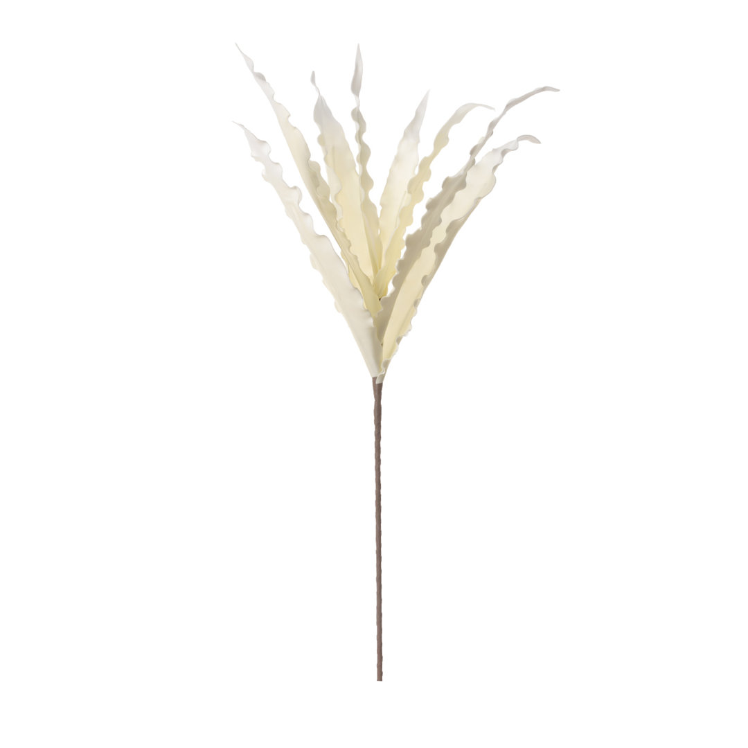 Gladiola Artificial Foam Leaves Arrangements for Indoor Living Room Decor, Fake Leaves