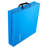 Balancefrom Fitness Gogym 6' X 2' X 1.5" Folding 3 Panel Exercise Gym Mat, Blue-90558388