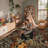 Floral Machine Washable Rugs with Rubber Backing for Living Room Non Slip Stain Resistant Carpet for Bedroom Living Room-68577646