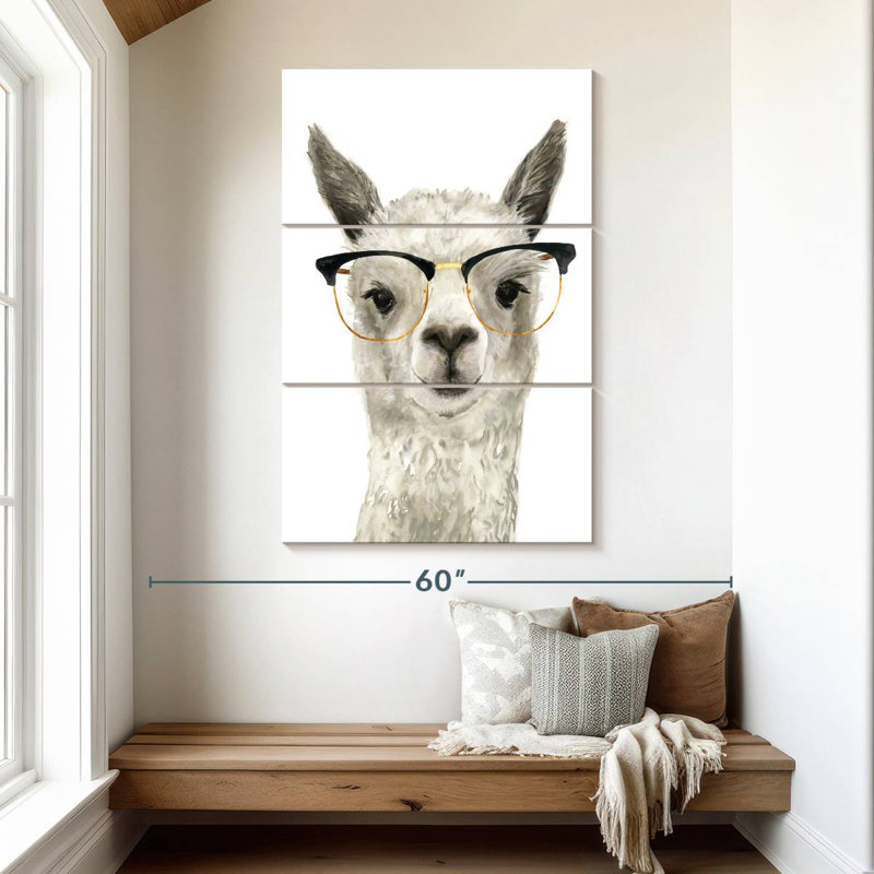 Hip Llama I, 50" H x 32" W