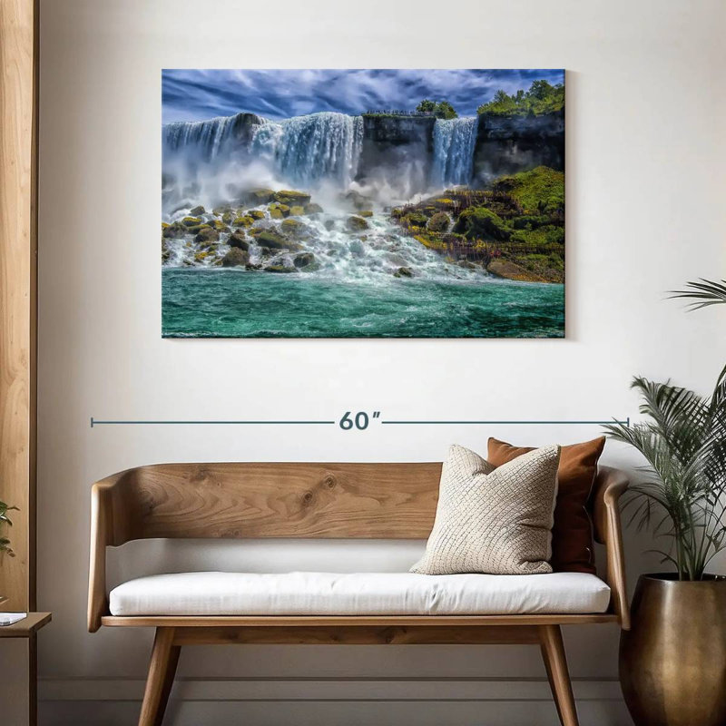 Alvord Niagara Falls Stream, H 30 po x l 45 po