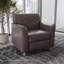 Chaise Adrey LeatherSoft avec structure aux coutures épurées-133597928-133597933