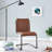 Polyurethane Side Chair in Brown