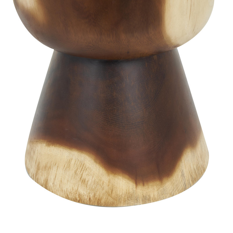 Table d'appoint en bois de sablier Chenaye
