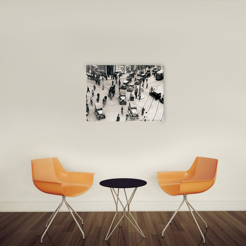 Via Torino - Via Orefici 1940 - Rectangle Print on Wood