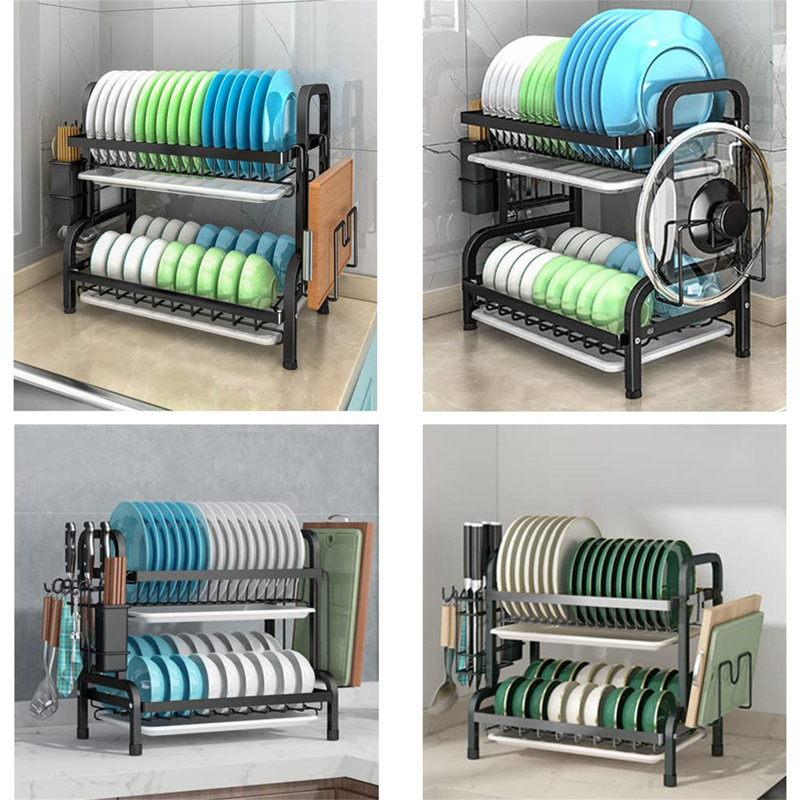 Derrill Two Tier Dish Rack