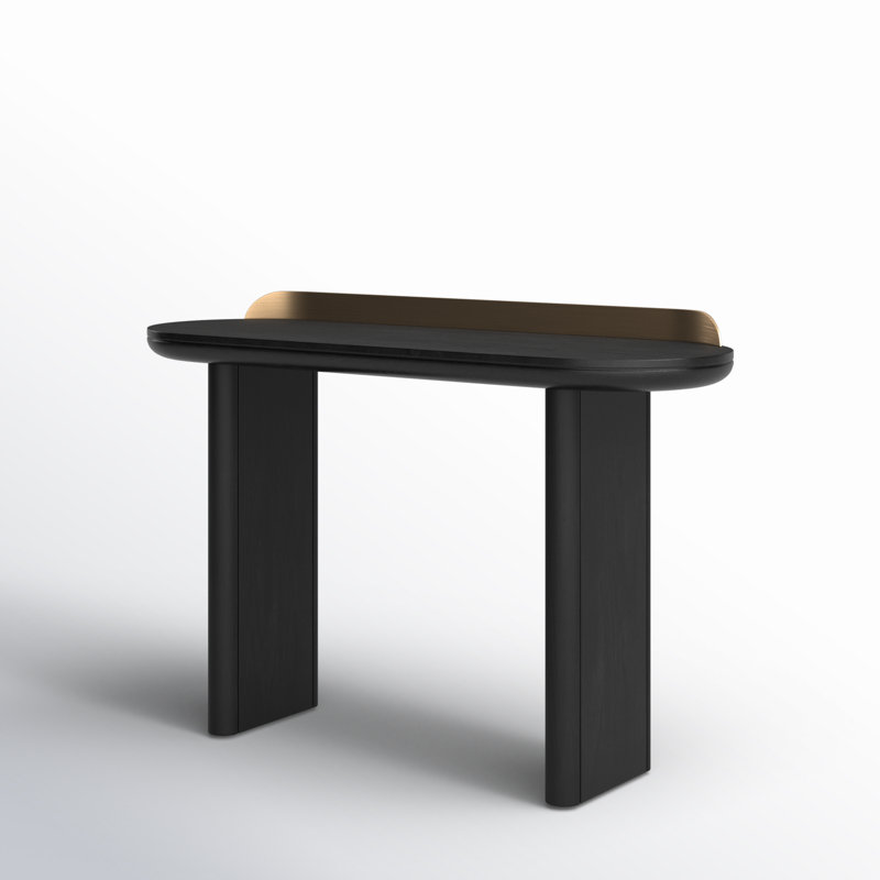 TOV Furniture Braden Black Desk/Console Table, Black