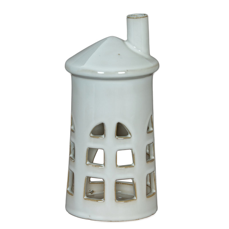 Andranique Ceramic Candle Accessories, 23 cm H x 11 cm W x 11 cm D