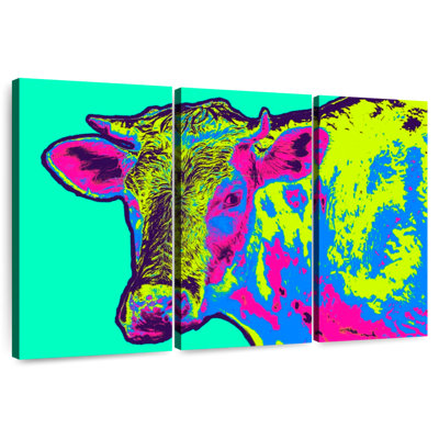 Cow In Neon
