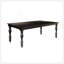 Transitional Style Greyish Brown Finish 1Pc Dining Table Draw Leaf Birch Veneer Traditional Dining Furniture