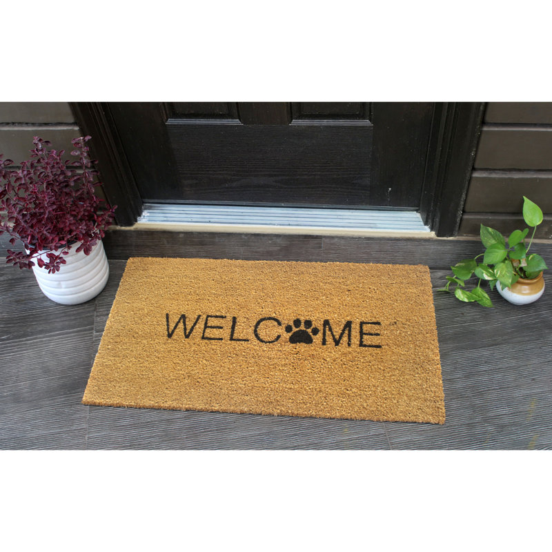 Tapis de porte antidérapant Khassidy 30 po x 18 po