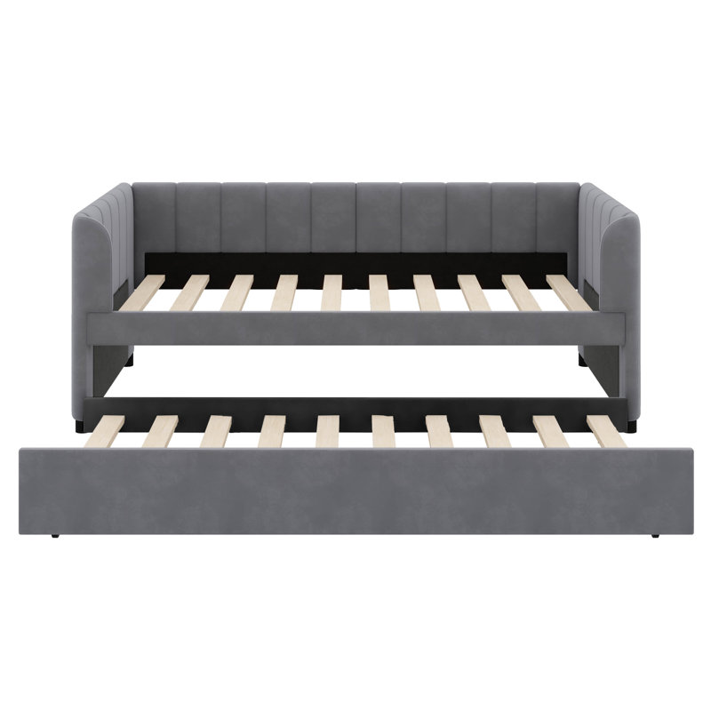 Upholstered Daybed, Gray