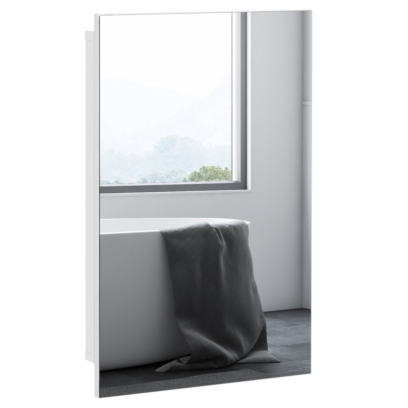 Armoire à pharmacie encastrée avec miroir Kleankin