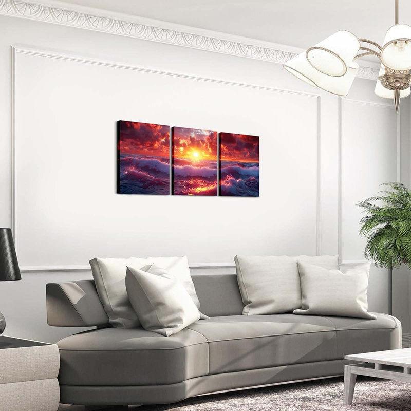 3 Piece Wrapped Canvas Print
