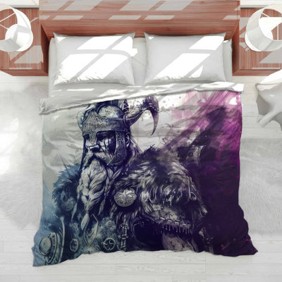 Viking Bedding Historical Duvet Cover Gothic