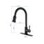 Robinet de cuisine tactile avec douchette extractible-61321957
