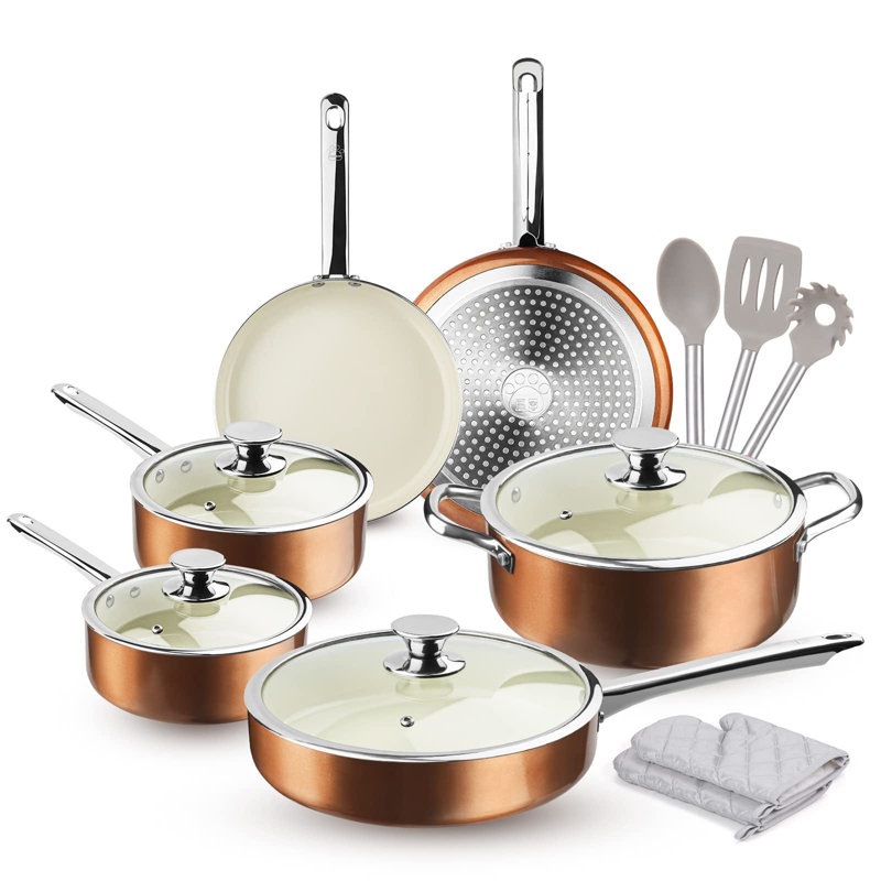 Bonifant 6 - Piece Aluminum Cookware Set