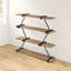 Conkle 120 cm H x 134 cm W Iron Etagere Bookcase