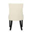 Contemporary Beige Upholstered Chairs   Of 2  - Back With Diamond Stitch And Curved Tapered Legs, Assembly Required 2 Dining Stylish Tuft