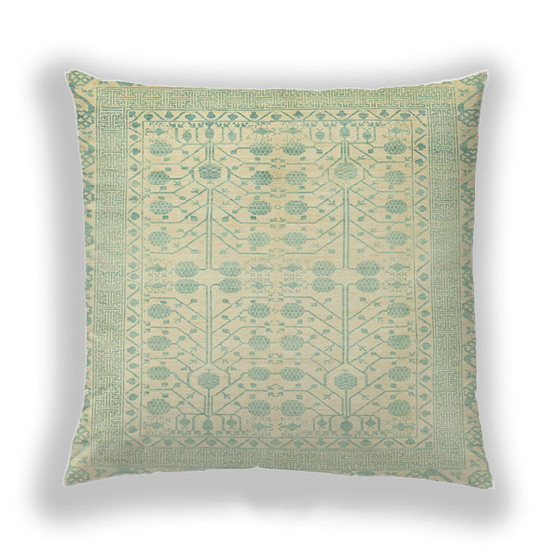 Housse et insert de coussin carré Edrikas, Microsuède