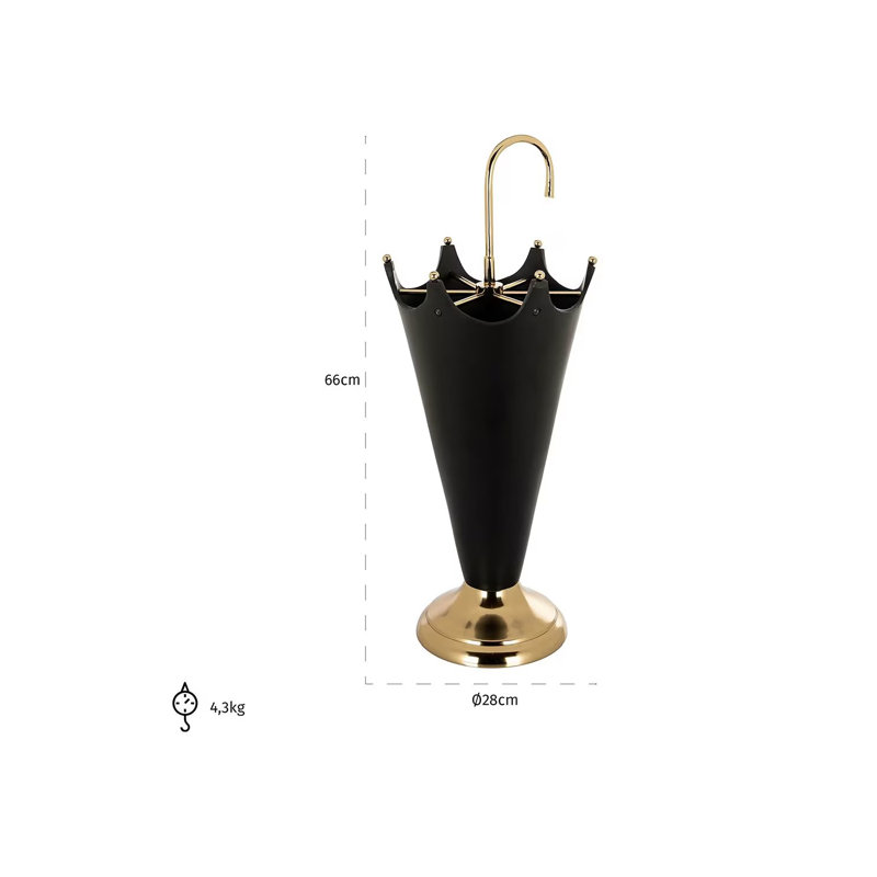 Umbrella Stand Iron Freestanding Umbrella Stand