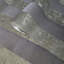 Sunjay rayé texturé or gris velours métallique flocage papier peint 3D