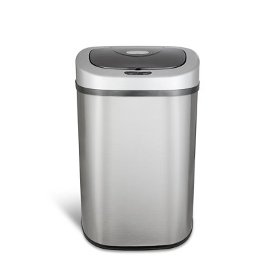 Nine Stars 21 Gallon Stainless Steel Motion Sensor Trash Can