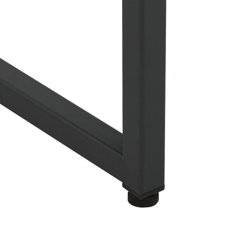Harshith Highboard Black 80x35x135 cm Steel
