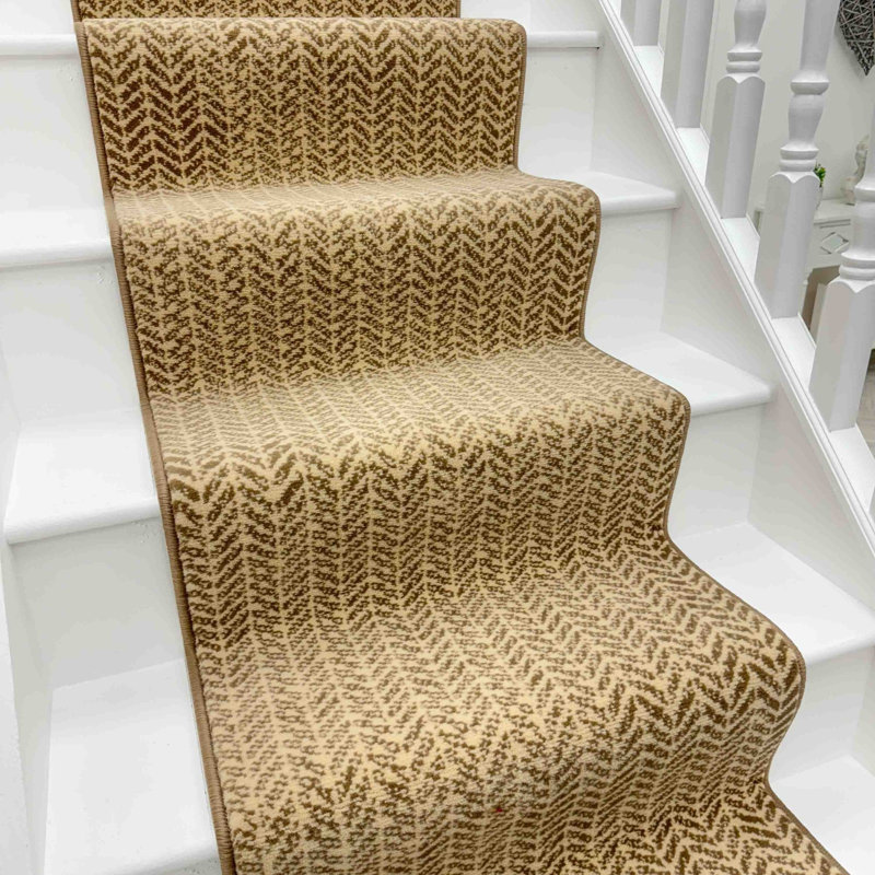 Stair Runner Solid Colour Area Rug, Runner 60 x 690 cm