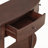 Modern Curved Console Table Sofa Table-618299348