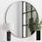 Nieves Metal Round Wall Mirror-126244522-126244524