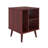 Warwick Geometric Open Bedside Nightstand End Table-1446408527