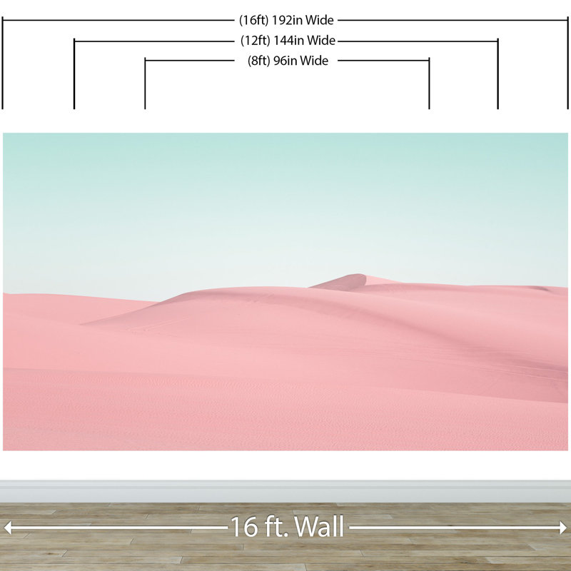 Peel & Stick Wall Mural, 8" H x 9" W