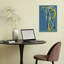 Flowing Geometric Lines Abstract Contemporary Geometric Horse Wall Art Print-1191448495