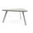 Willow Lounge Reception Conversational Table Steel Legs High Pressure Laminate Top-56005238-118603788