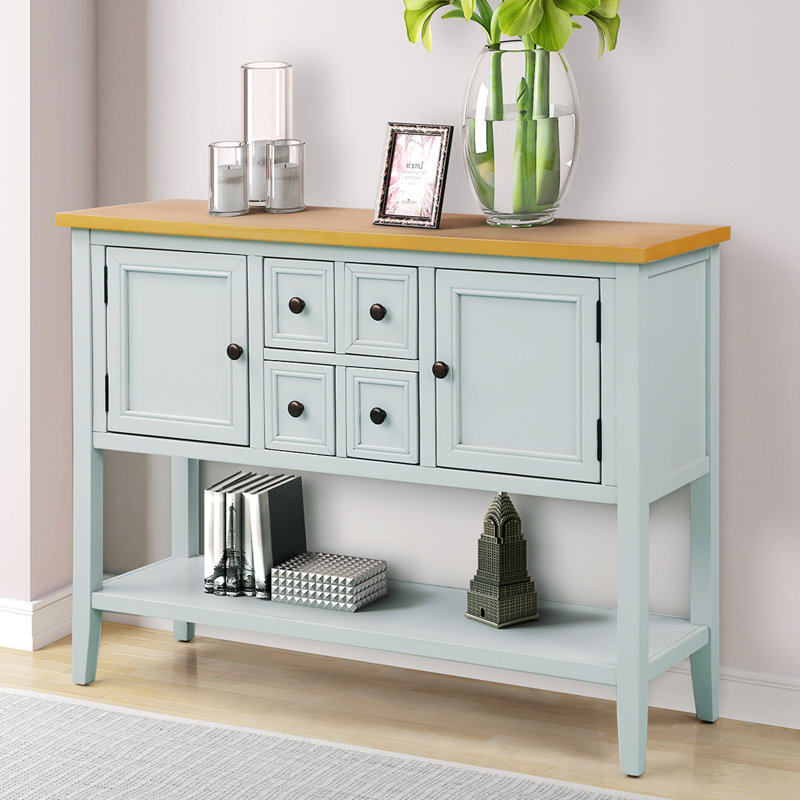 Buffet en bois massif 46,00 po Shadasha