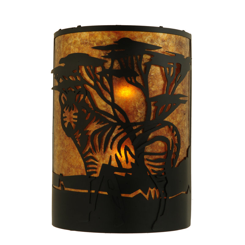 2 - Light Flush Mounted Sconce