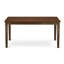 L'ensemble 6 pièces de table et chaises de cuisine contient une table de salle à manger rectangulaire et 4 chaises avec banc, 36 x 60 pouces, acajou-1749228048-1844406012