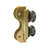 Maple 8.06' 7-Step Wood Rolling Sunburst Wheel Ladder-83473063