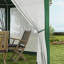 Tente de fête extérieure Outsunny avec parois de protection en filet