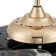 Houstyn Dimmable Crystal Ceiling Fan with LED Lights and Remote Control