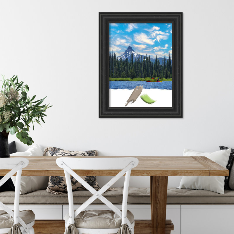 Dyri Picture Frame, Black, 20" W x 24" H