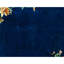 Art Deco Wool Floral Area Rug