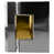 Chrome poli avec accents laiton