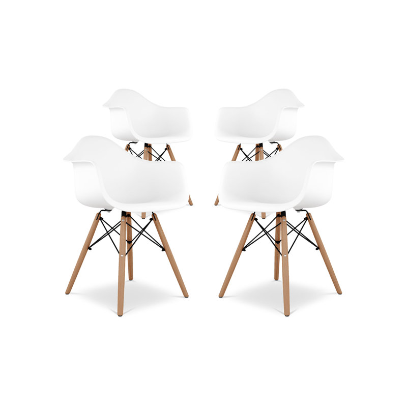  Fauteuil Pyramid, Blanc, 2