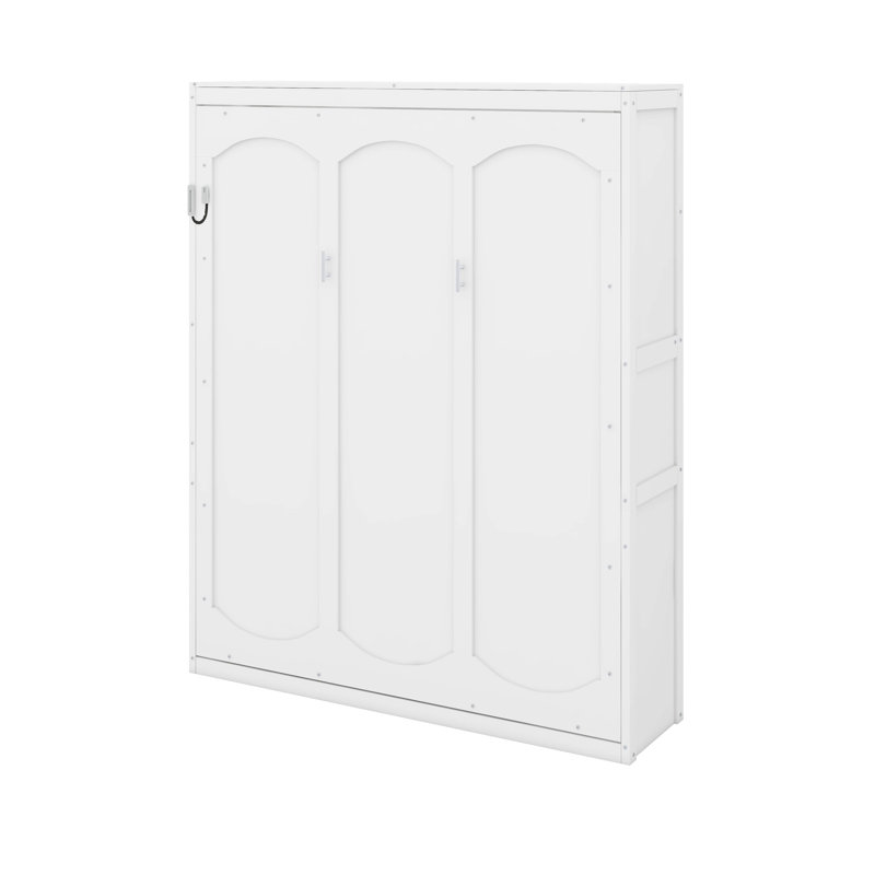 Full Size Murphy Bed With Shelves